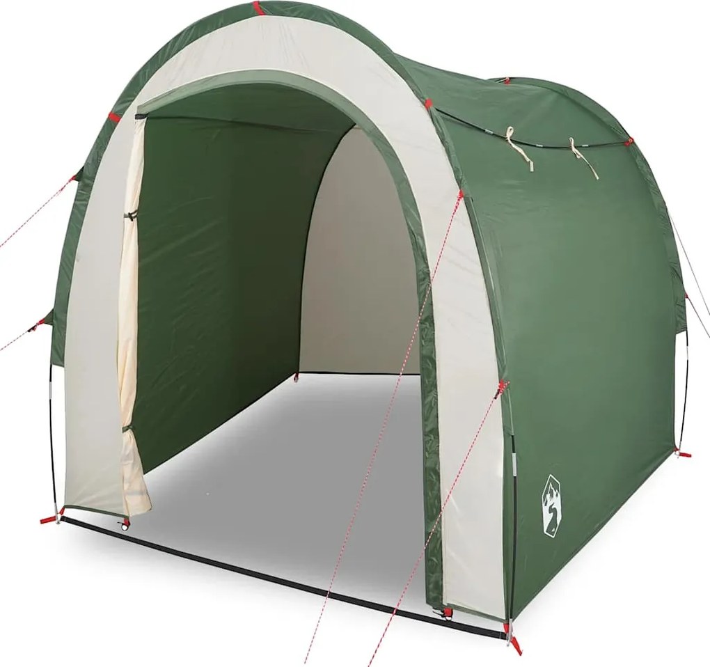 vidaXL Cort de depozitare, verde, impermeabil