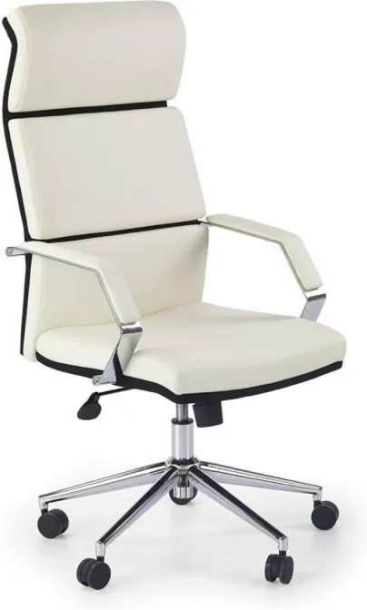 Scaun Directorial Piele ecologica Fin 525 Crem