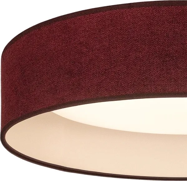 Brilagi - Plafonieră LED VELVET SIMPLE LED/36W/230V 3000K Ø 55 cm vișiniu