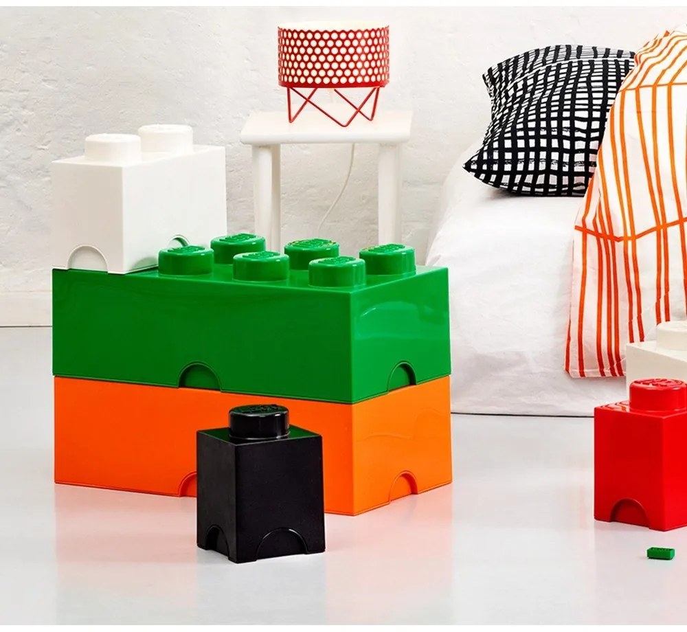 Cutie depozitare LEGO®, verde