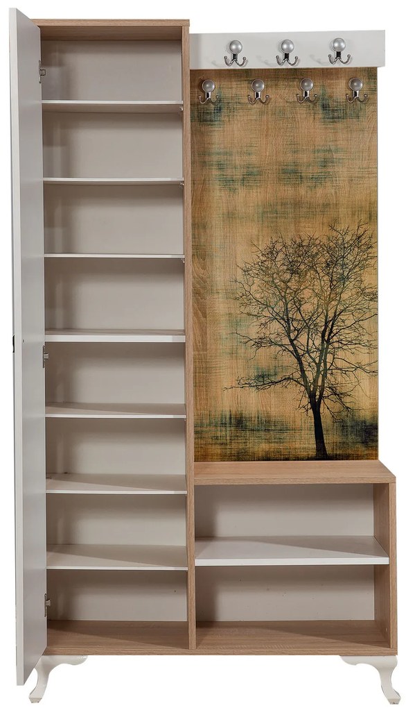 Mobilier hol Ivonne 729 (Stejar sonoma). 1088628