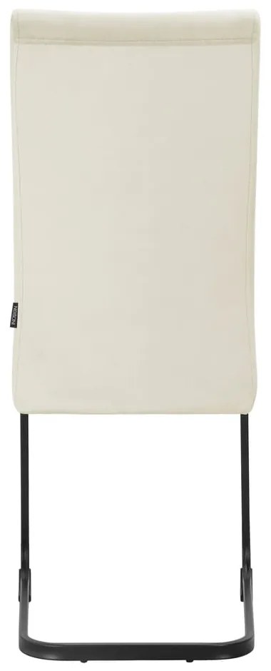 Scaune de dining crem 2 buc. din catifea Sia – Støraa