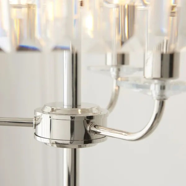 Lampadar Endon 108103 CHESTERFIELD 3xE14/6W/230V crom lucios