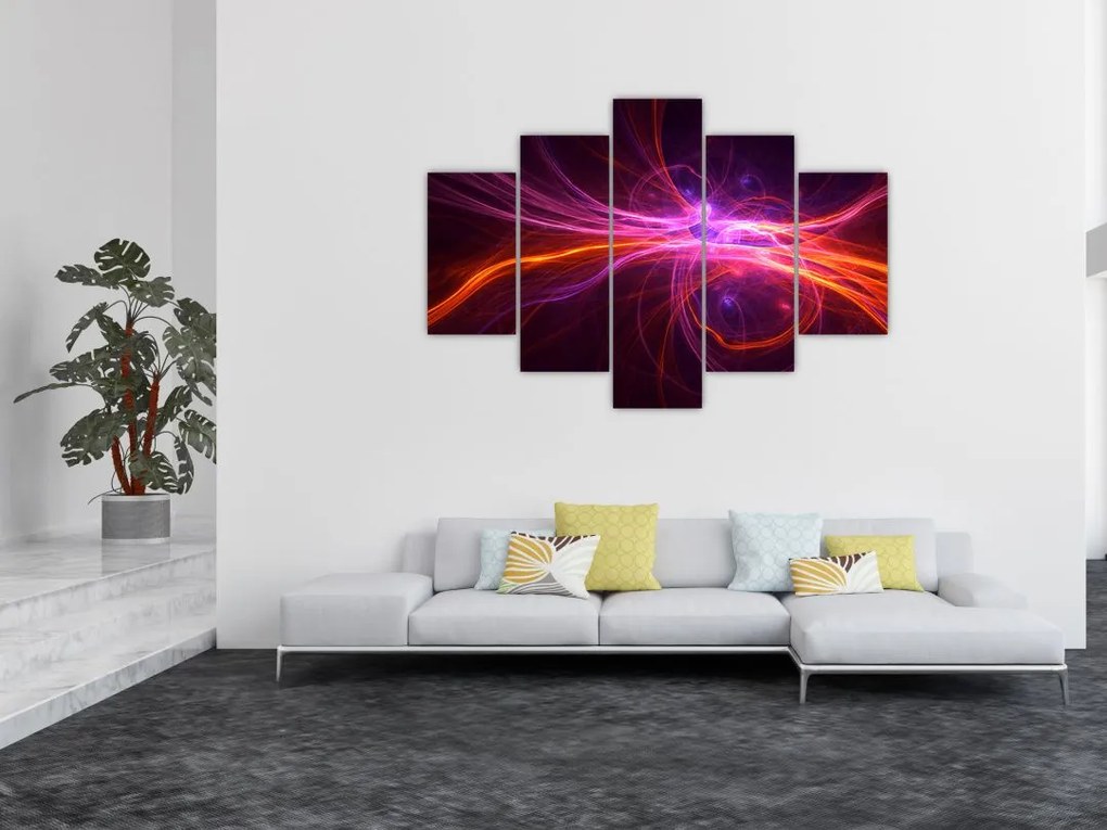 Tablou cu abstracțiune modernă (150x105 cm)