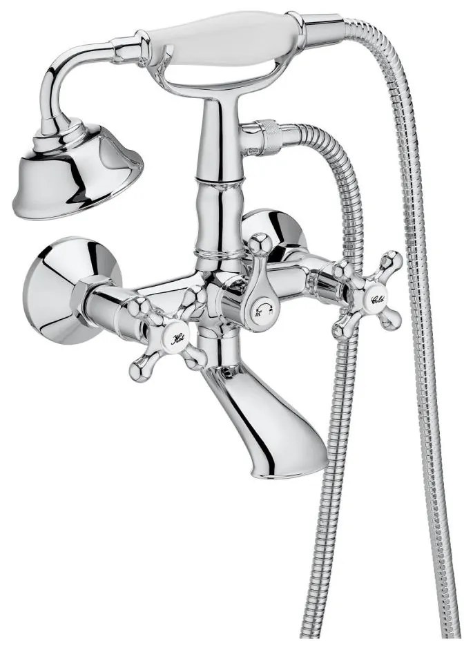 Roca A5A014BC00 - Set pentru cadă CARMEN cu baterie, crom lucios