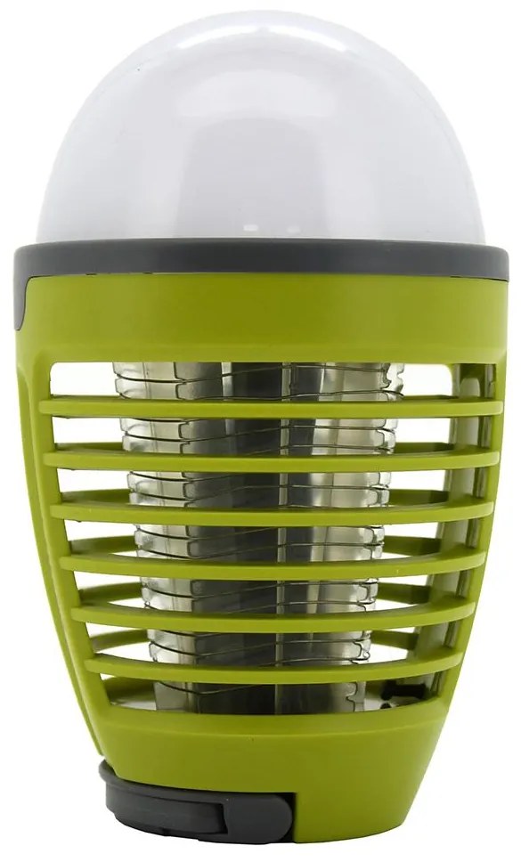 Lampă LED portabilă reîncărcabilă cu capcană pentru insecte LED/2W/3,7V IPX4 verde