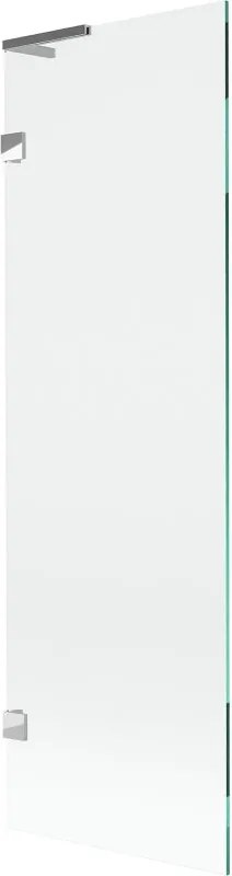 Mexen Lunar L paravan de cadă 1-canat 60 x 150 cm, transparent, crom - 897L-060-000-01-00