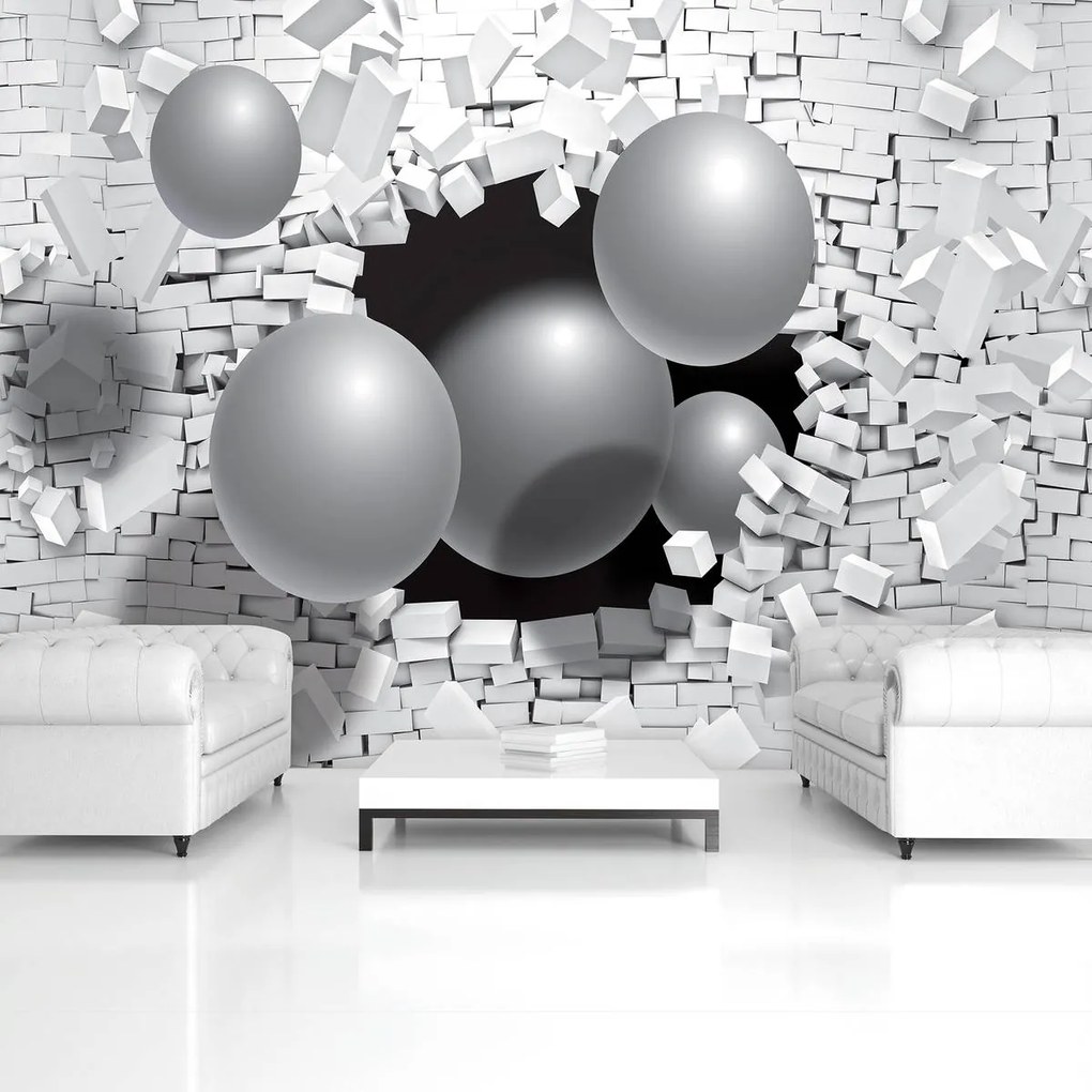 Fototapet - 3D abstracție (254x184 cm)