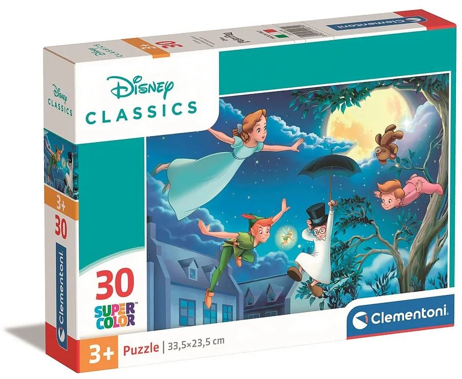 Disney Classicss Peter Pan Puzzle Disney Classics 30 piese Clementoni