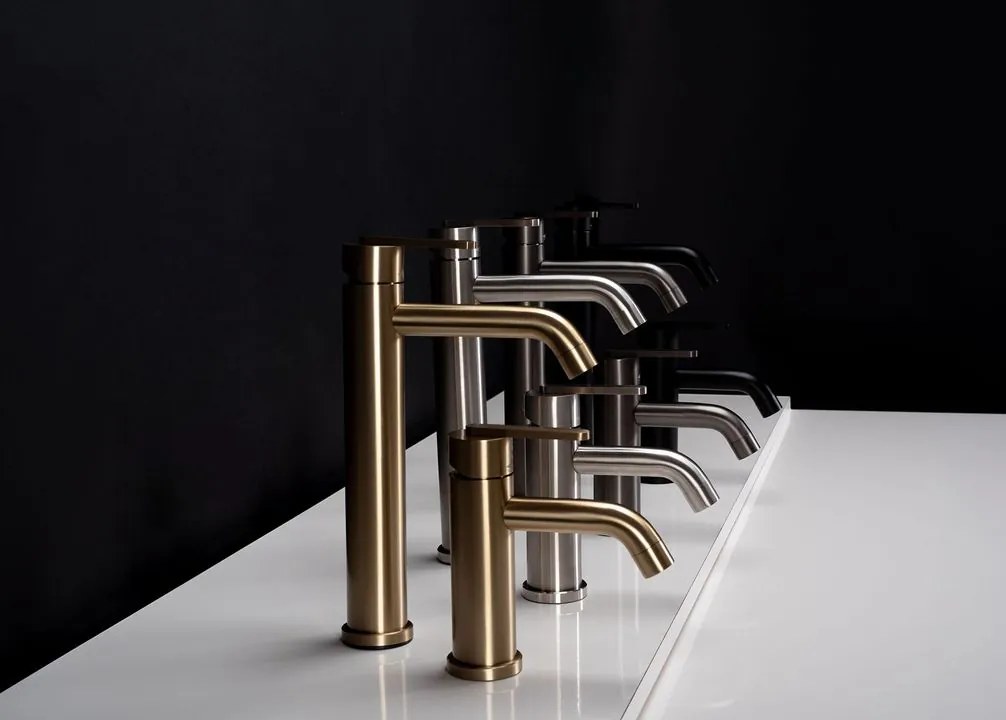 Baterie pentru baie Rea Ontario auriu periat