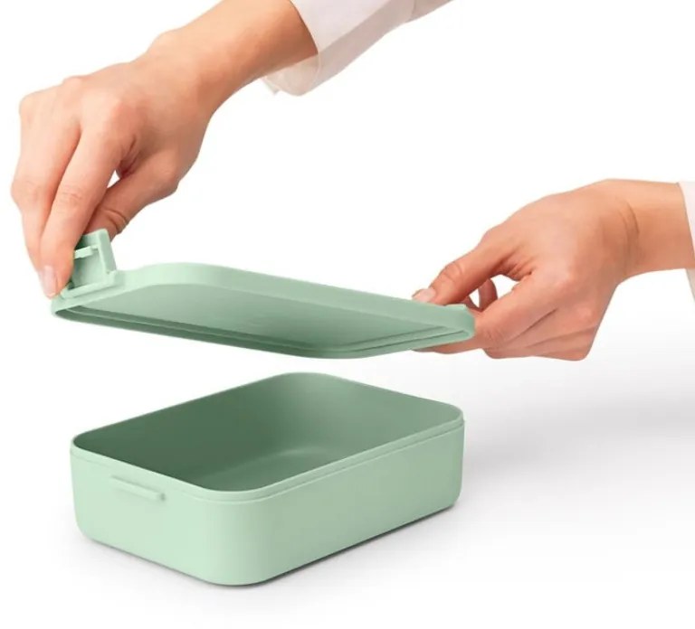 Cutie alimentara Brabantia Make&Take 1006282, 1.1 L, Fara BPA, Verde