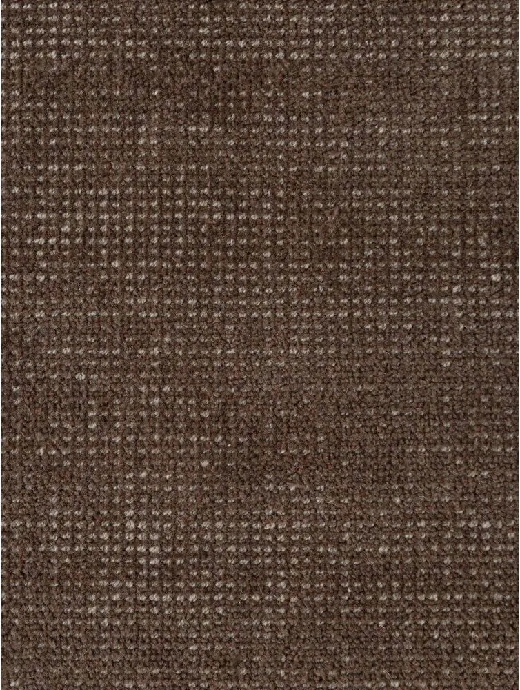 Covor maro țesut manual rotund din lână ø 160 cm Greenwich – Ted Baker