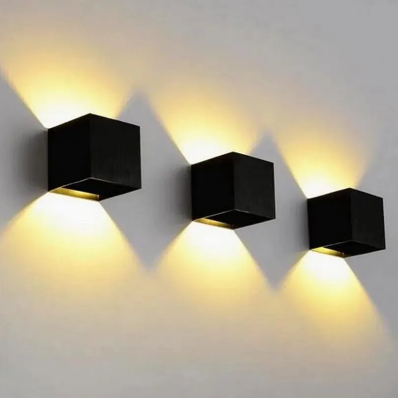Aplica LED Exterior Cruz II BK