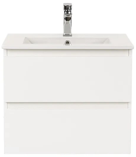 Dulap inferior Vario Forte 60 cu lavoar alb-alb