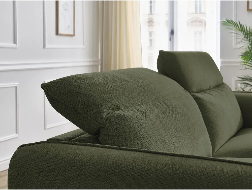 Canapea verde 236 cm Achille – Bobochic Paris