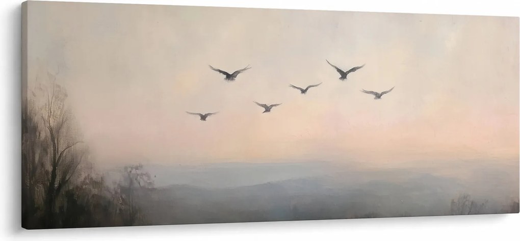 Tablou - Stol de păsări (120x50 cm)