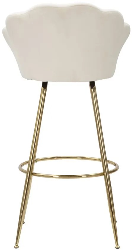 Mauro Ferretti Scaun de bar VIENNA CREAM CM 55X53X110