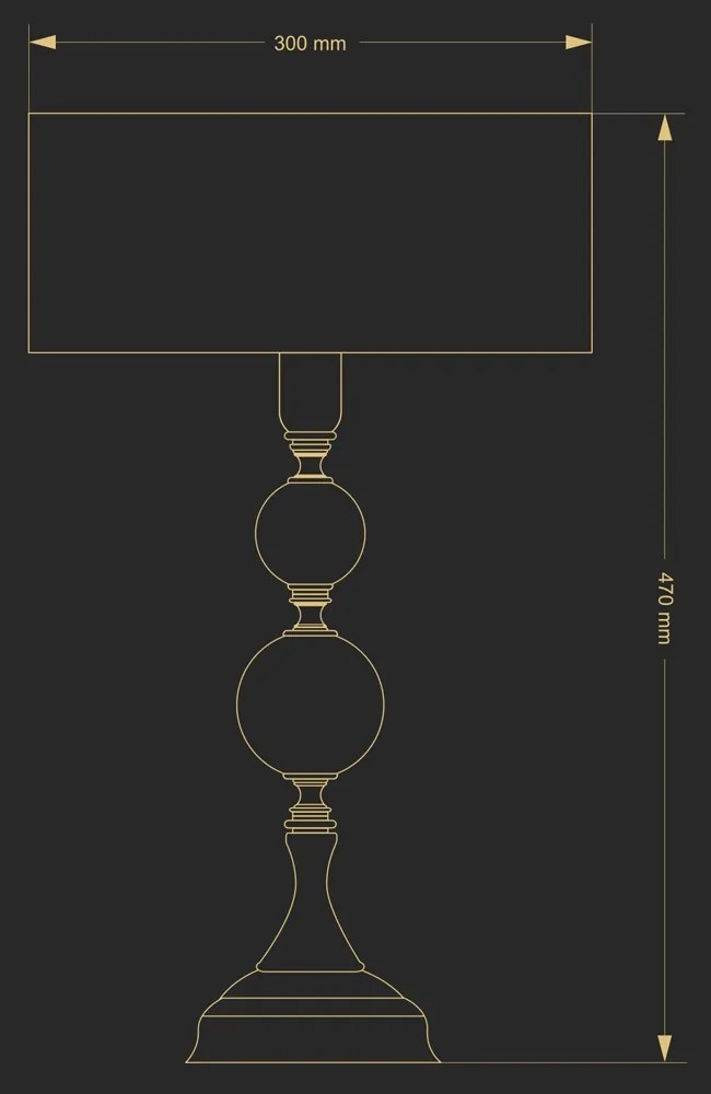 Veioza eleganta design clasic Zaffiro