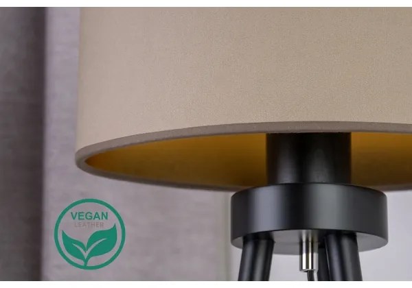 Lampă de masă OVAL Duolla VEGAN 1xE27/15W/230V d. 30 cm bej