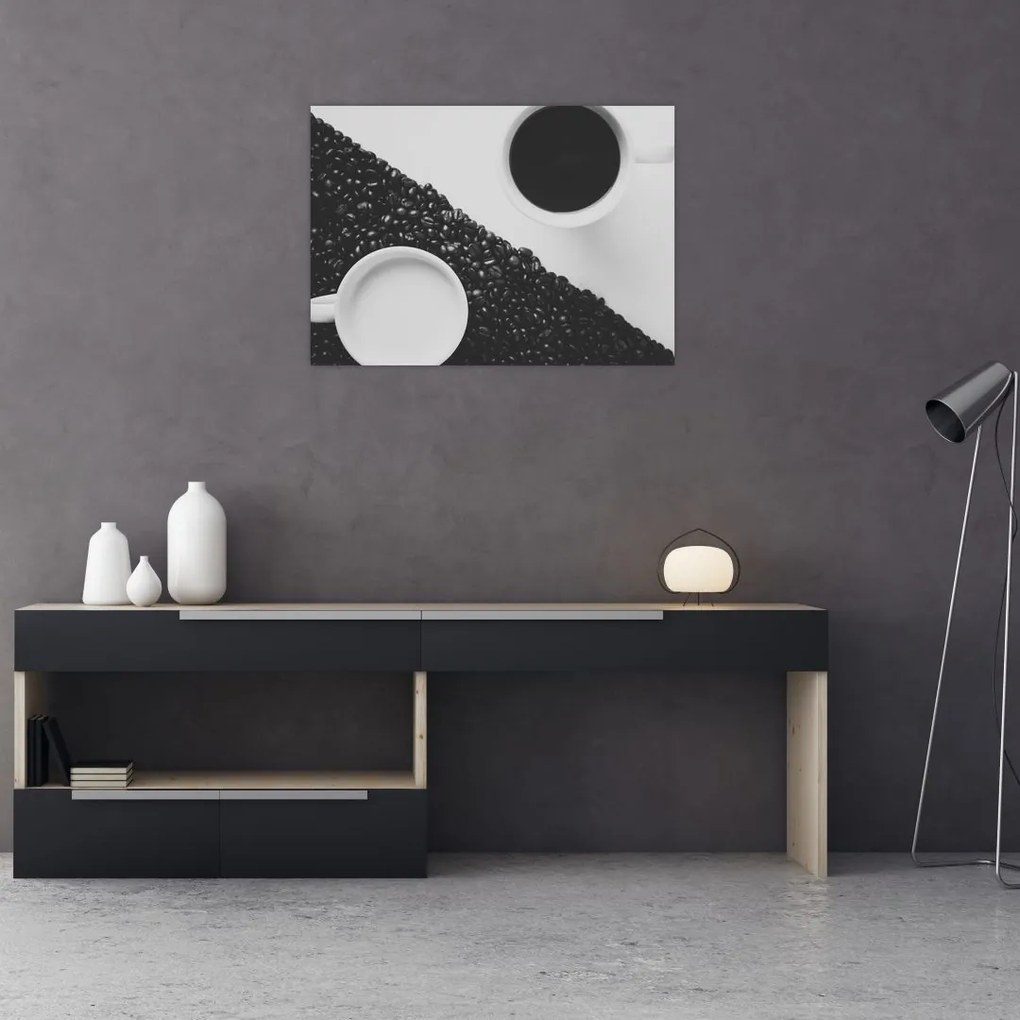 Tablou cu cafea (70x50 cm)