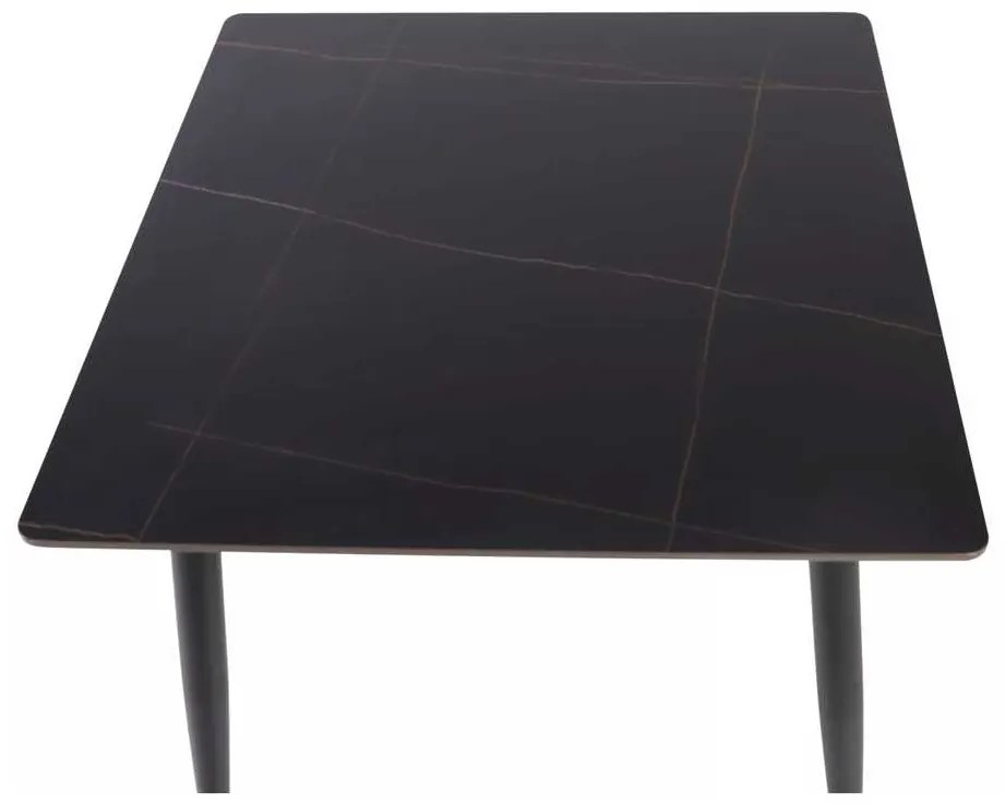 Masă de bucătărie Rion 130 x 70 cm, negru