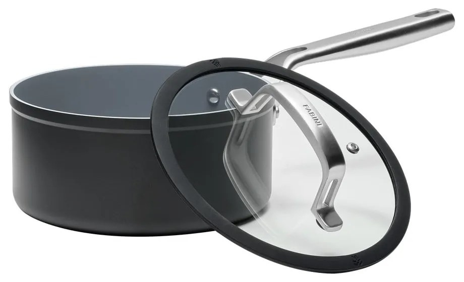 Oală cu capac/cu suprafață ceramică 2,4 l adecvată pentru plita cu inducție Meda 3.0 – FABINI