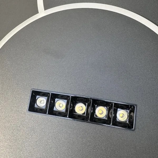Plafonieră LED dimabilă LED/90W/230V 3000-6500K negru + telecomandă