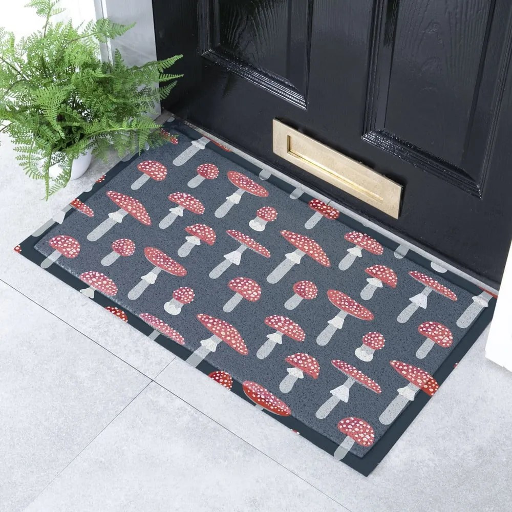 Covoraș de intrare 40x70 cm Agaric Mushroom – Artsy Doormats