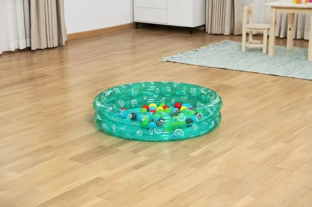 Bestway 51141A Piscină gonflabilă cu bile (50buc.), diametru 91 cm