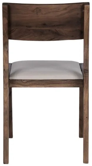 Scaun de sufragerie Eglo 424961 CALAMBA 84x55 cm maro/crem