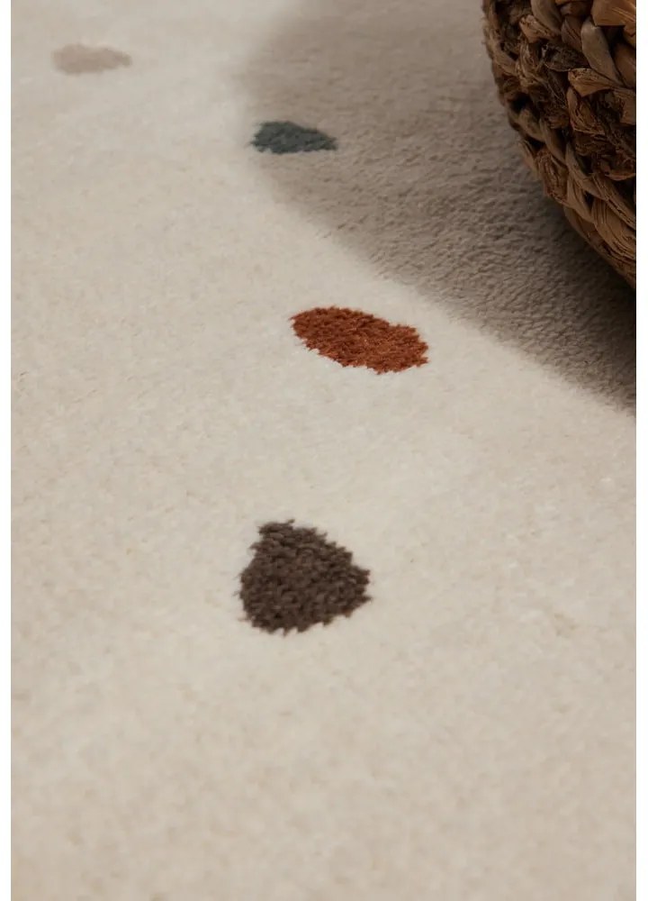 Covor pentru copii crem 200x290 cm Funny Dots – Hanse Home