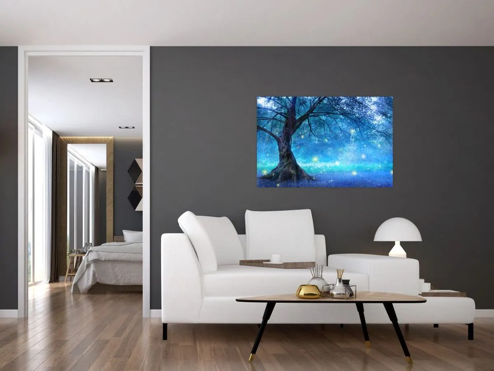 Tablou - Pădure mistică (90x60 cm)