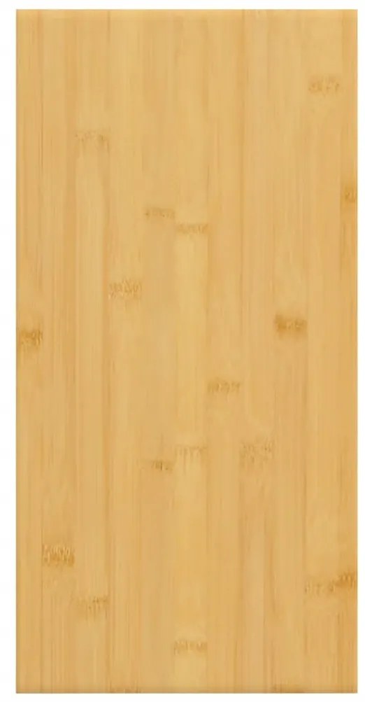 352724 vidaXL Raft de perete, 40x20x1,5 cm, bambus