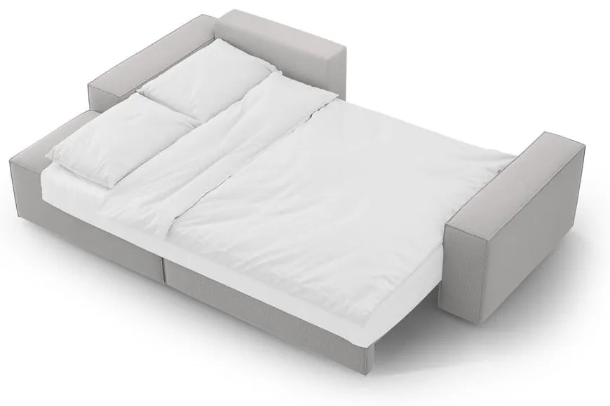 Colțar gri deschis extensibil (cu colț pe partea stângă ) Jodie – Micadoni Home