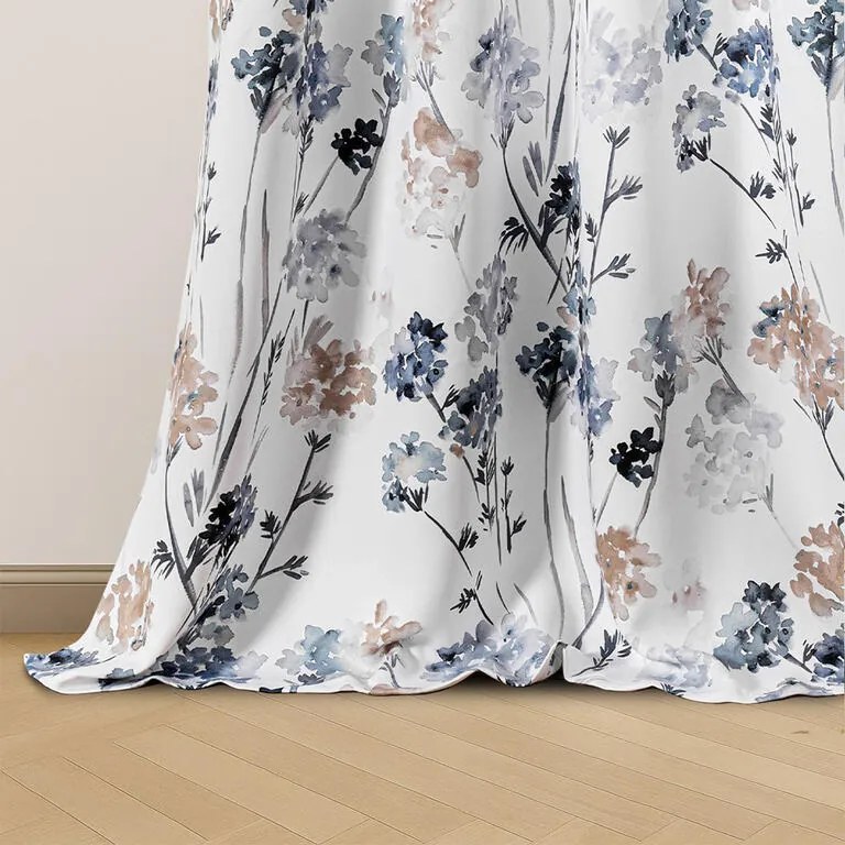 Draperie groasă SOLKONE albă 135 x 250 cm 1 buc