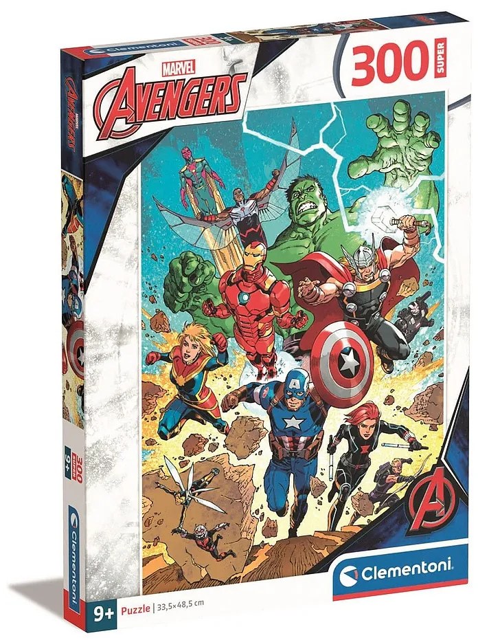 Avengers Burst Out Puzzle Clementoni de 300 piese