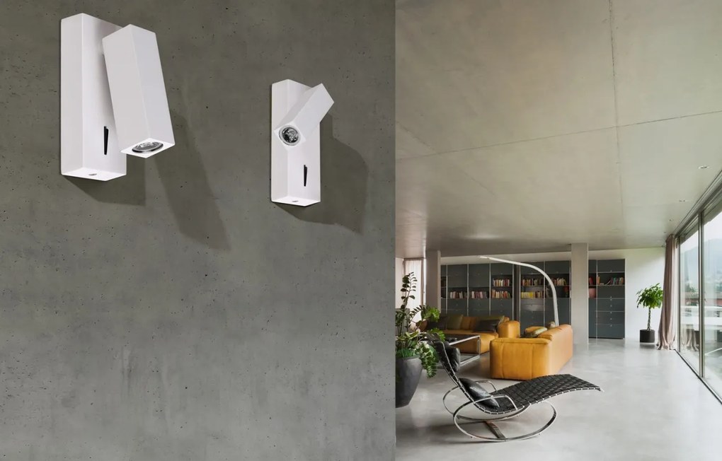 Aplica LED cu spot directionabil ANGUS crom