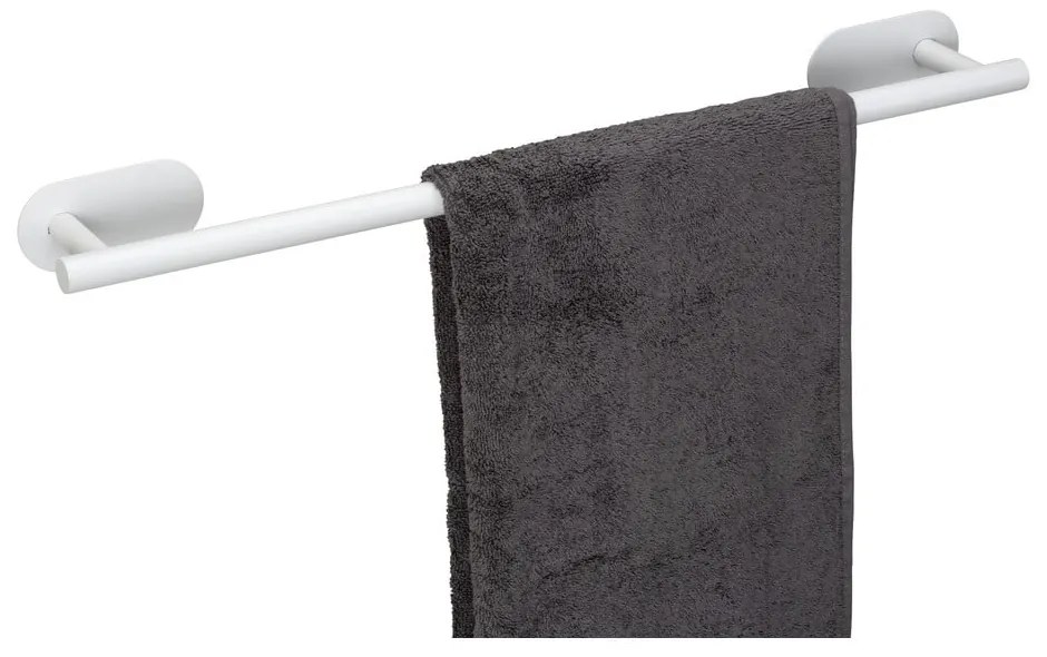 Suport pentru prosoape alb autoadeziv din oțel inoxidabil Orea Uno – Wenko
