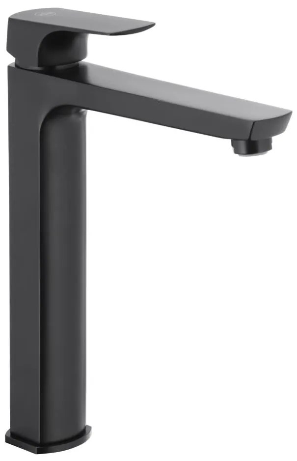 Baterie de lavoar KFA Armatura 5532-612-81 MOKAIT 27,9 cm alamă/negru mat