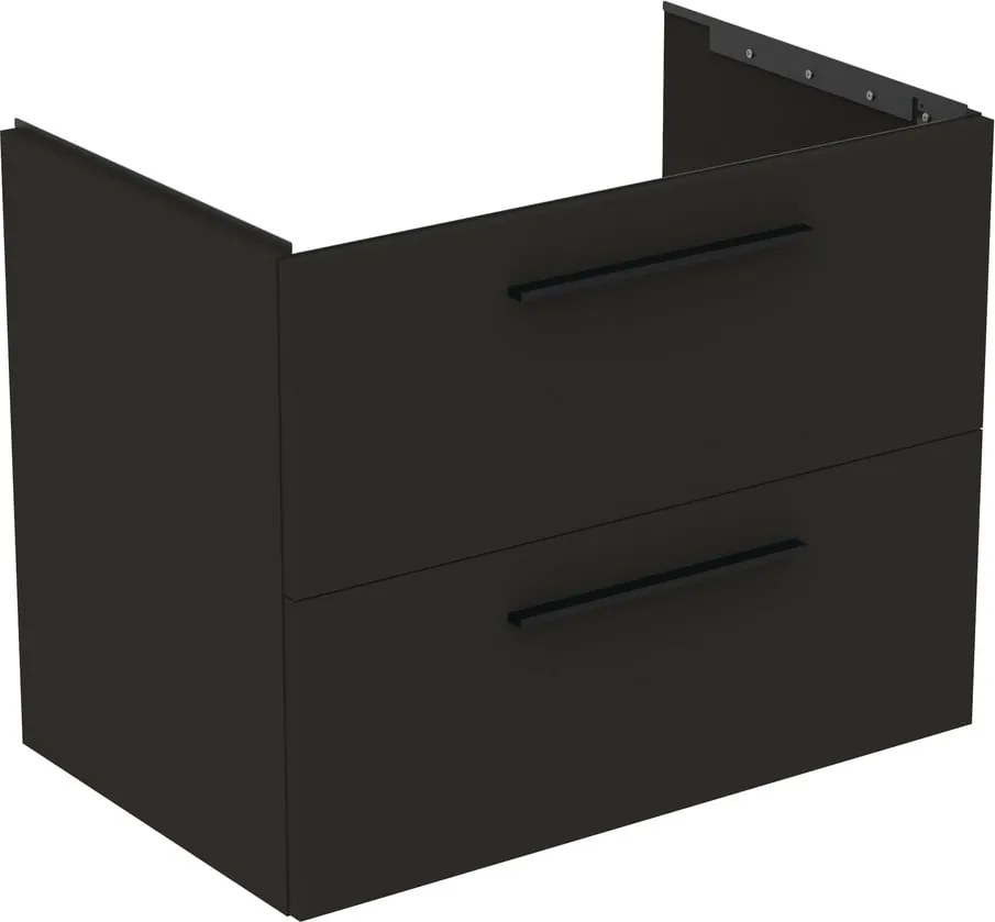 Dulap sub chiuvetă gri antracit suspendat 80x63 cm i.Life B – Ideal Standard