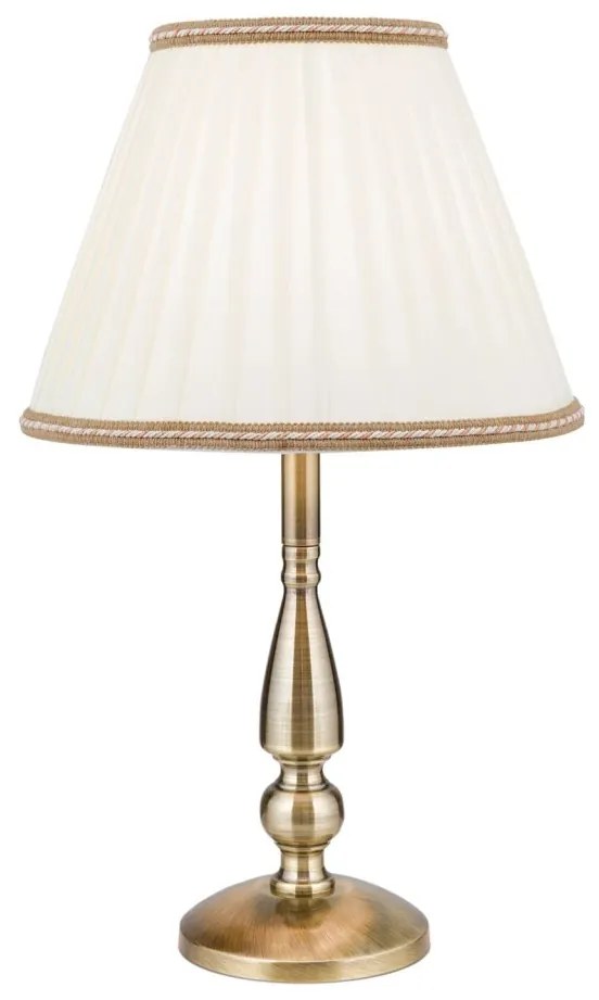 Veioza / Lampa de masa stil clasic H50cm Tonia LA 4-1085/1 Patina OR