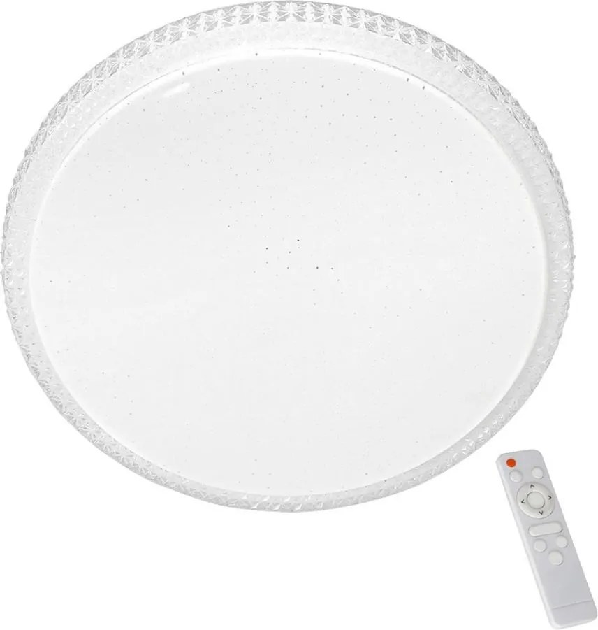 Plafonieră LED dimabilă CRUZ cu telecomandă LED/66W/230V 3300lm