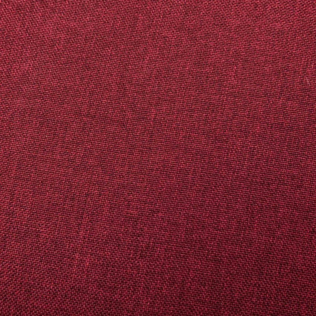 Fotoliu de masaj rabatabil, rosu vin, material textil 1, Bordo