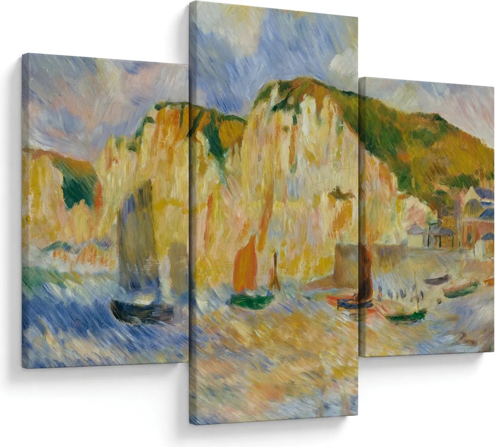 Tablou - Auguste Renoir, Sea and Cliffs, reproducere (90x60 cm)