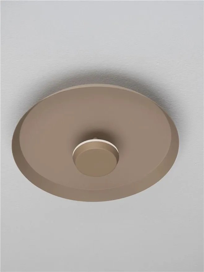 Plafoniera LED stil modern DORELL maro