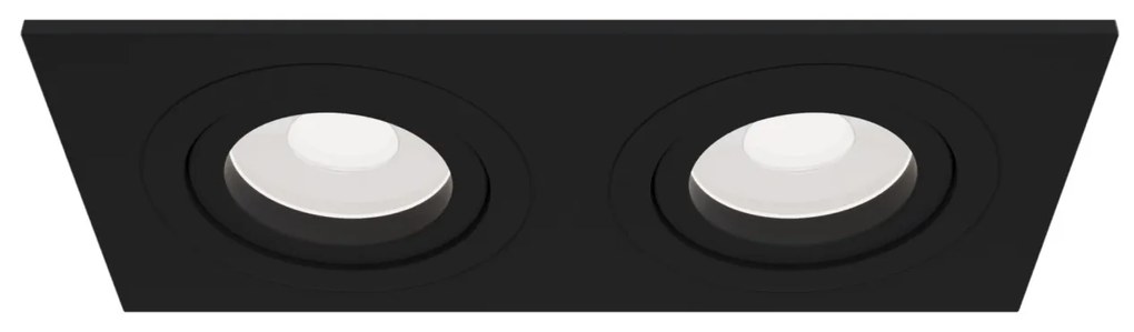 Corp incastrabil cu 2 spoturi directionabile Atom negru MY-DL024-2-02B