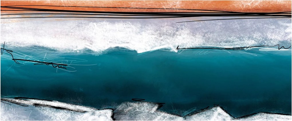 Tablou - Abstracție (120x50 cm)