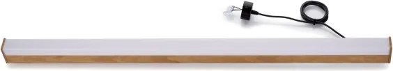 BRILAGI - Lampă suspendată LED GARDALINE LED/100W/230V 120 cm stejar