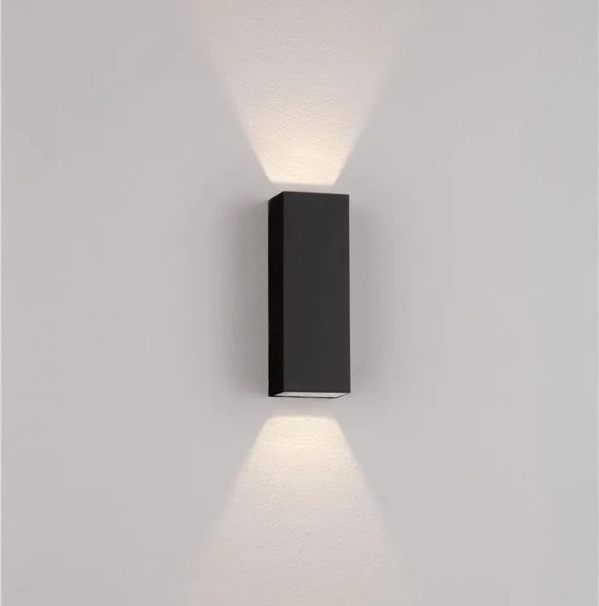 Aplica lumina ambientala pentru fatade IP65 SAM negru
