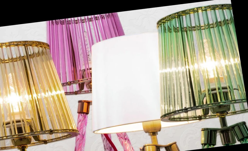 Lampadar, Lampa de podea deosebita design LUX HOOPS 02-FL